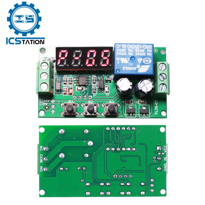 DC 12V Pulse Counter High Level PNP Trigger Relay Module Controller for 010KHz Pulse Frequency