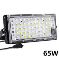 ไฟสปอตไลท์ สปอตไลท์ 65W spot​light​ ไฟสปอตไลท์ 12V LED Floodlight ไฟถนน สว่างมาก โคมไฟภูมิทัศน์ GenZ