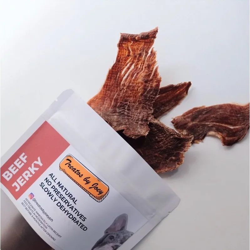 is beef jerky good for dogs