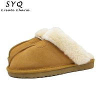 [A NEW HOT]รองเท้าแตะฤดูหนาวผู้หญิงรองเท้าแตะรองเท้าแตะ WarmFur Stings Shoes