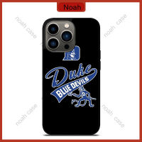 Duke Blue Devils Phone Case for iPhone 14 Pro Max / iPhone 13 Pro Max / iPhone 12 Pro Max / Samsung Galaxy Note 20 / S23 Ultra Anti-fall Protective Case Cover 1446