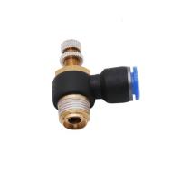 SL Quick Connection Pneumatic Fittings Throttle Speed Controller Valve SL4-01 SL6-01 SL8-01 SL10-01 1/8 Air Pressure Regulator