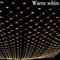 【❖New Hot❖】 wangshenghui 6X4ม. 1.5m1.5m 2X2ม. 3x 2ม. ตาข่าย Led ตาข่ายไฟสายแบบเทพนิยายพวงมาลัยผ้าม่านหน้าต่างไฟประดับสวยงามไฟปาร์ตี้งานแต่งงานวันหยุด