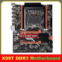 X99T Motherboard LGA2011 V3 M.2 NVME NGFF Support DDR3 4X16G Support E5 2666V3 E5 2673V3 E5 2678 V3 CPU Motherboard