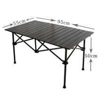 โต๊ะแคมป์ปิ้ง โต๊ะพับได้ Folding table แบบพกพา อลูมิเนียม กลางแจ้ง ในร่ม แคมป์ปิ้งปิกนิก โต๊ะพับแคมป์ปิ้ง โต๊ะตั้งแคมป์ โต๊ะสนามแคมป์ พกพาสะดวก