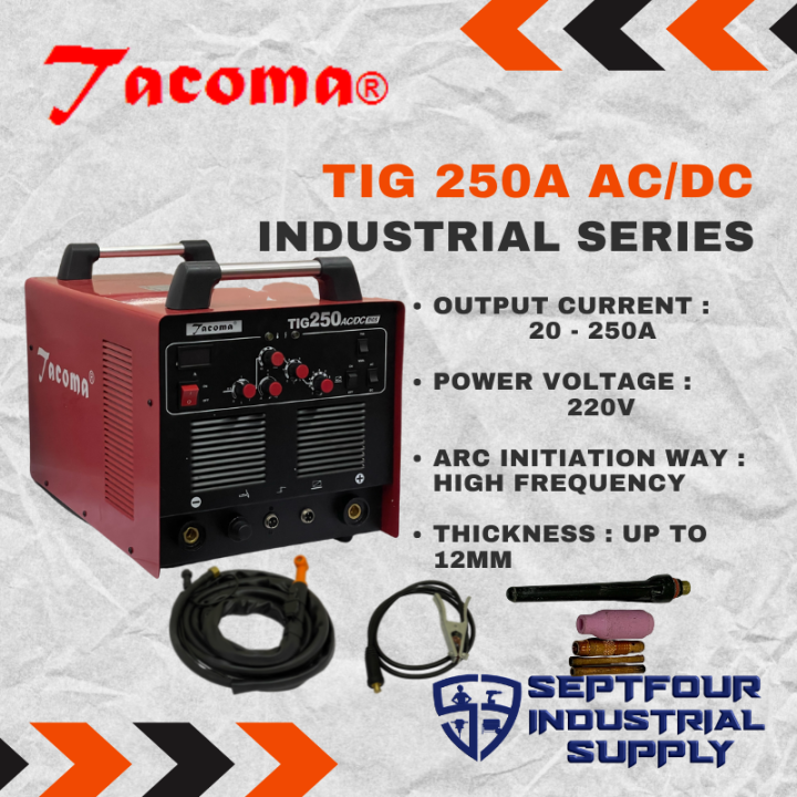 TIG AC/DC 250A Welding Machine Industrial Series (HEAVY DUTY