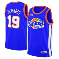 1995 Sunkist Bottlers Kenneth Duremdes PBA Retro Jersey Full Sublimation Basketball Fanwear Jersey