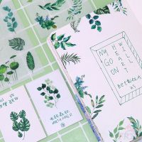 &amp;gt; Ready Stock &amp;lt;❉ Original Plant Stickers ❉6Sheetset Green Leaf Diary Scrapbooking Decals Stickers