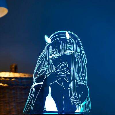 【CC】 Anime 3d Lamp Figure Nightlight Child Manga Night In The Franxx Board