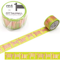 mt masking tape stripe dog (MTOTTA12) / เทปตกแต่งวาชิ รุ่น Foil stamping ลาย stripe dog แบรนด์ KAMOI mt masking tape ประเทศญี่ปุ่น