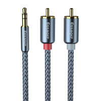 สายเคเบิล Rca Rca แจ็ค3.5สาย Y ตัวเชื่อมตัวแยกอะแดปเตอร์สำหรับแอปเปิ้ลทีวีกล่องทีวีสายลำโพงสายออดิโอ Aux #1 * สายออดิโอ