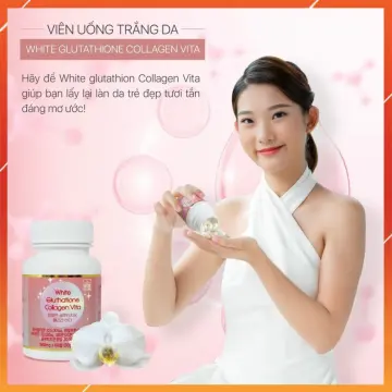 Thông tin về collagen glutathione 500mg - công dụng và cách sử dụng