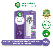 Máy xịt thơm phòng tự động AIRWICK Hương Lavender, Anh Quốc