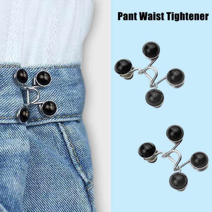 6 In 1 NailFree Waist Buckle Extender Set Adjustable Jeans Extender
