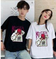 เสื้อยืดแขนสั้นพร้อมส่ง 10สี ลายการ์ตูน ขายดีตามเทรนต์ ลายน่ารัก สีสันสดใส่น่ารัก ใส่ได้ทั้งหญิงและชาย (S-3XL) ***ปลีก-ส่ง*** BK=615