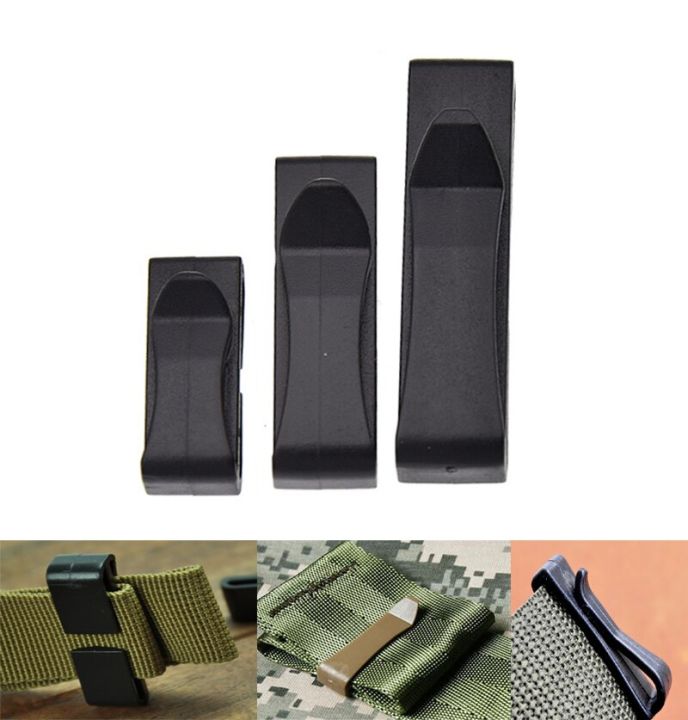 Quick Slip Keeper Buckle Clip Molle Tactical Backpack Adjusting Strap  Webbing