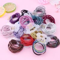 【CW】 Best selling children  39;s hair accessories rubber bands for girls glitter high elastic accessories