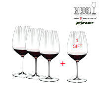 Riedel Performance Cabernet/Merlot ซื้อ 3 แถม 1 ฟรี แก้วไวน์กาแบร์เนโซวีญง แก้วไวน์เมอร์ล็อต แก้วไวน์แดง