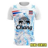 เสื้อกีฬา เสื้อบอล เสื้อกีฬาชาย CC 123 สกรีนช้าง