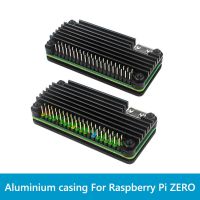 Raspberry Pi Zero 2 W Aluminum Case + Pin Header Screwdriver Passive Cooling Enclouse for Raspberry Pi Zero / Pi Zero 2W