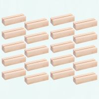 20 Pcs Woodsy Decor Wooden Place Name Clip Home Décor Table Number Stand Hand Decor Picture Holder Wedding Clips Pins Tacks