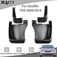 ด้านหน้าด้านหลังชุดแม่พิมพ์รถ Mud Flaps สำหรับ Honda Accord 2008 - 2014 2009 2010 Mudflaps Splash Guards Mud Flap Mudguards Fender 4Pcs