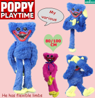 SS【ready stock】80/100cm 2022 Poppy Playtime Plush Doll Lovely Anime Character Shape Soft Comfortable Anti-wrinkle Stuffed Toys Birthday Gifts For Kids Boys Girls