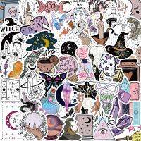 【YF】﹍☬  10/25/50PCS Bohe Witchy Apothecary Graffiti Sticker Witch Astrology Goth Decals for Kid