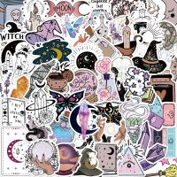 ▪ஐ◐ 50PCS Bohe Witchy Apothecary Graffiti Sticker Witch Sticker Astrology Tarot Goth Waterproof Toy Decals for Kid Girl Gift