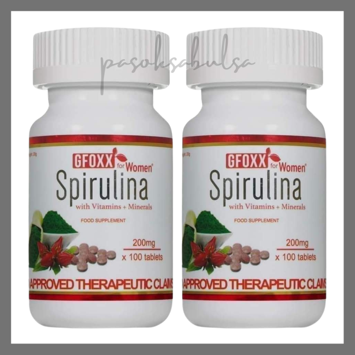 Gfoxx Spirulina For women Boosting Immune System, Reducing Inflammation