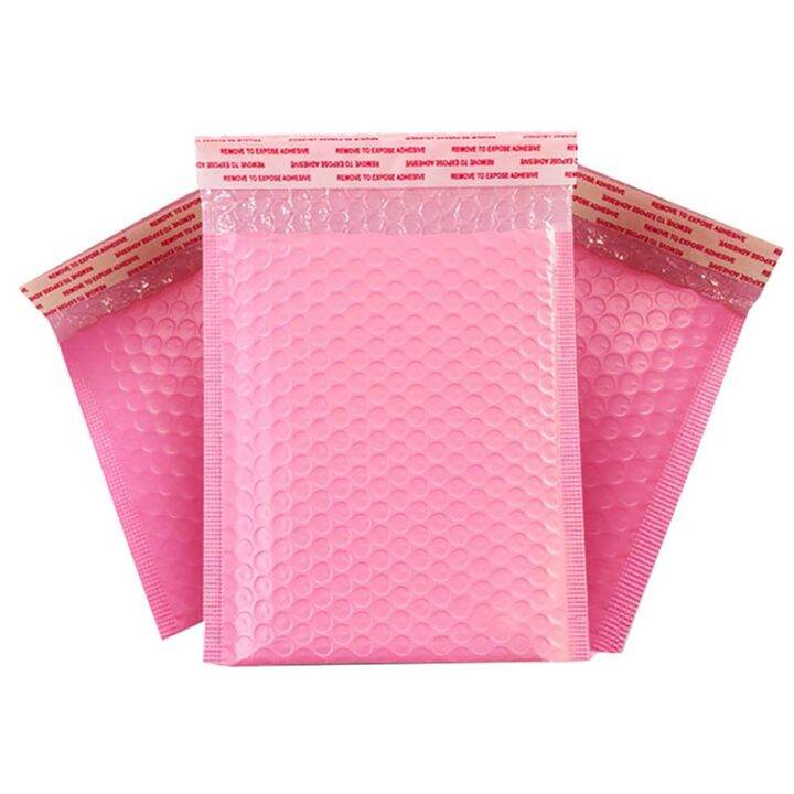 50pcs-foam-envelope-bags-self-seal-mailers-padded-envelopes-with-bubble-mailing-bag-packages-bag-pink