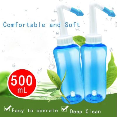 【☃】 yawowe Dropship ผู้ใหญ่เด็ก Neti หม้อ500Ml ที่ป้องกันจมูกล้าง Er Moistens หลีกเลี่ยง Rhinitis แพ้ Irrigator จมูก Care