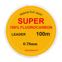 【cw】100M 100 Fluorocarbon Leader Fishing Line Sea Fishing Boat Fishing Japan Original Silk Invisible Lure Carp Fishing ！