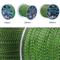 【cw】Souilang 150M 350 550M 4 Strands Speckled Multifilament ided Fishing Line 20-78LB Smooth Durable for Trout Bass Fishing