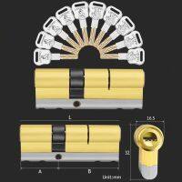 10 Keys Lock Replacement C Grade Security Entrance Door Lock Cylinder