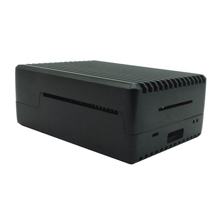 cod-fuchijin77-raspberry-pi-3-model-b-เคสอะลูมินัมอัลลอยเปลือกหุ้มโลหะความเย็นแบบพาสซีฟเคสระบายความร้อนสำหรับ3b-ราสเบอร์รี่3b