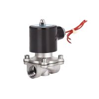 1/2"3/4" 1" 1-1/4" 1-1/2" 2"  Stainless Steel Solenoid Valve Normally Closed Solenoid Valve 24V 12V 220V 110V