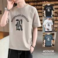 New summer short-sleeved t-shirts mens fashion boy loose half sleeve shirt on the port of mens fashion brand clothes men --ntx230801◘