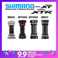 Shimano Deore BB52 MT500 MT510 XT MT800 MT801 XTR SM BB93ฮอลโลวเท็ค II ขายึดจักรยานเสือภูเขาด้านล่าง68Mm/73Mm สำหรับ M5100 M4100 M6100 M7100 M9100 M8100