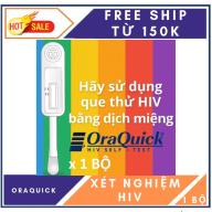 2 bộ Que test HIV dịch miệng ORAQUICK tại nhà kín đáo date mới 2021 thumbnail