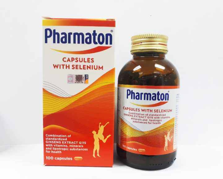 PHARMATON MULTIVITAMINS & MINERAL WITH SELENIUM AND GINSENG CAPSULES