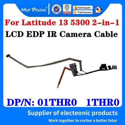 brand new New Original 450.0G30F.0021 01THR0 1THR0 For Dell Latitude 13 5300 2 in 1 Laptop LCD EDP IR Camera Video Line LCD LED LVDS Cable