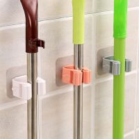 Mop Rack Wall Mounted Mop Holder Broom Holder Hanger Shelf Organizer Hook Household Kitchen Organizer Bathroom Accessories Picture Hangers Hooks