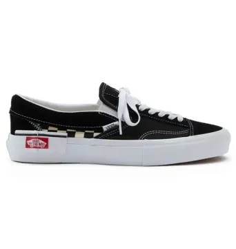 Vans checkerboard slip on cap outlet black