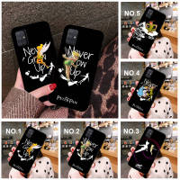 Casing หรับ iPhone 11 12 Mini X Xs XR Pro Max 6+ 6s+ 7+ 8+ 6 7 8 Plus 5 5s SE 2020 MA40 Peter Pan Tinker Bell Pattern Phone เคสโทรศัพท์ อ่อนนุ่ม TPU Black ปก