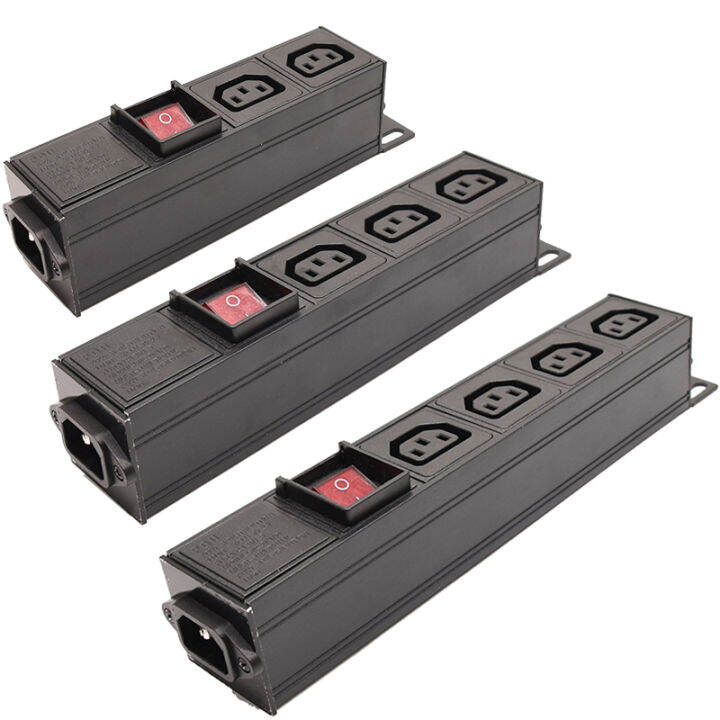 Power distribution unit PDU Power Strip IEC C13 Outlet socket aluminum