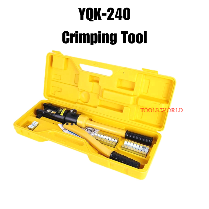 YQK240 Crimping Tools For Crimping Cable Lug Termination YQK240 16