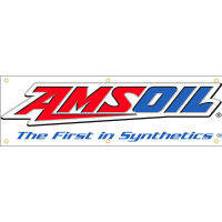 130GSM 150D วัสดุโพลีเอสเตอร์ Amsoil น้ำมันหล่อลื่นแบนเนอร์1.5ft * 5ft (45*150ซม.) ขนาดโฆษณา Decor ธง Yhx292