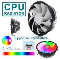 New Arrival RGB LED CPU Cooler Fan Heatsink For Intel 1156/1155/1151/1150 /775 AMD AM3+ AM2+ Computer  Fans Cooling Accessories Heatsinks