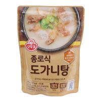 ?Import Item? 종로식도가니탕 ซุปเอ็นแก้วกระดูกอ่อน Ottogi Premium Ox Knee Soup(Doganitang) 500g